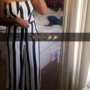 Cute Stripped Jumpsuit